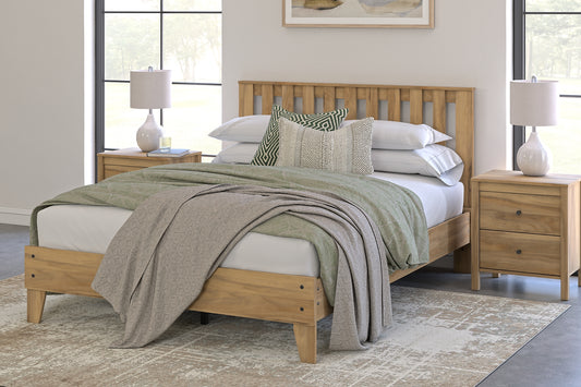 Bermacy Platform Panel Bed