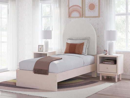 Wistenpine Upholstered Panel Bed
