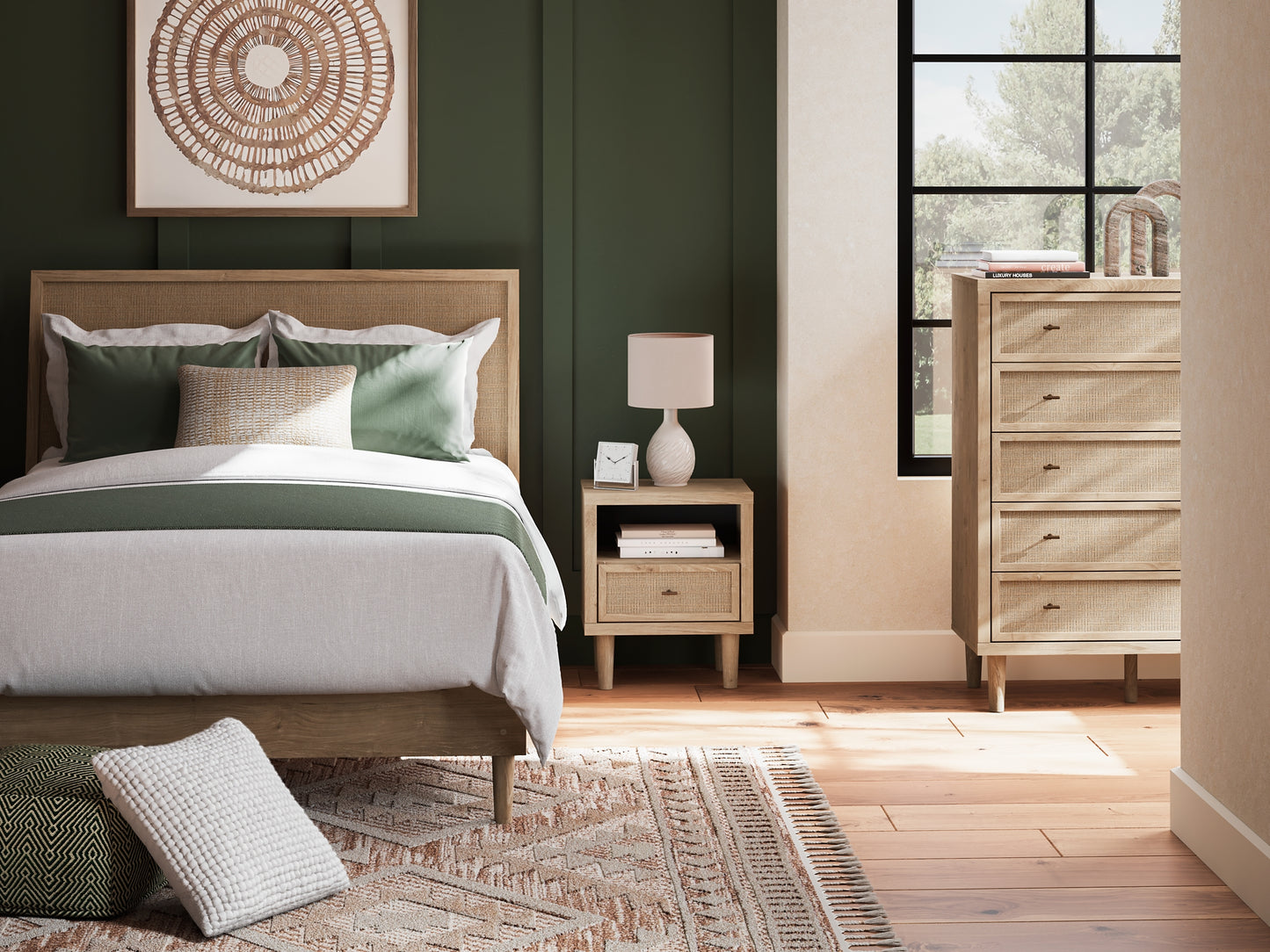 Cielden Panel Bed