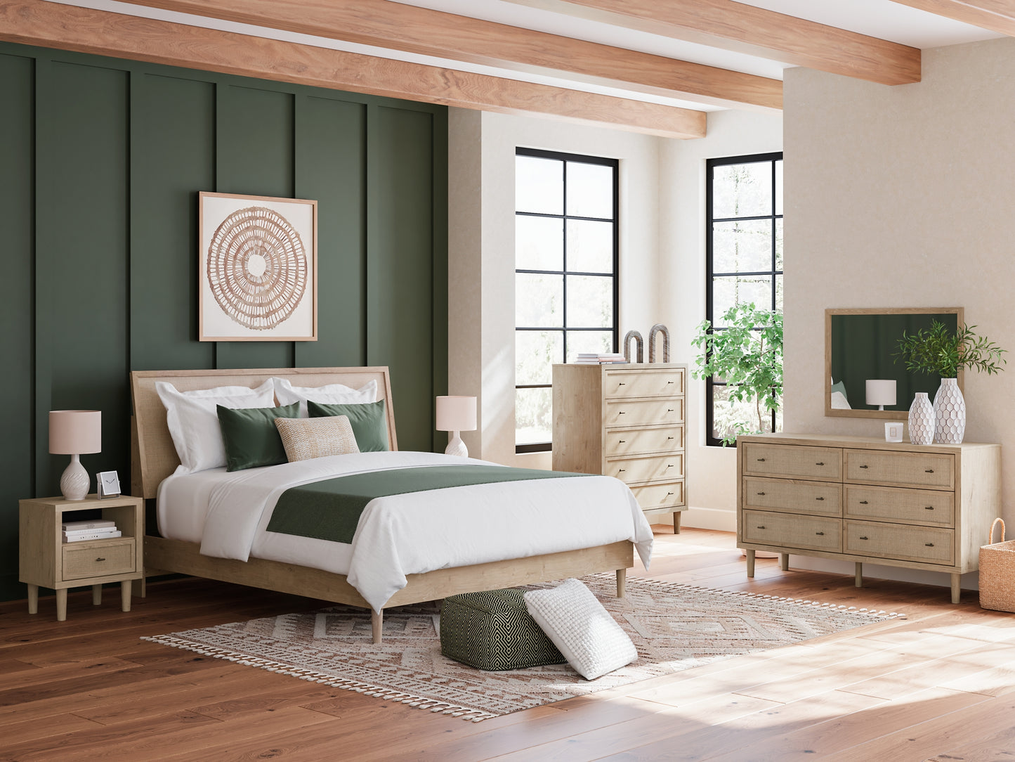 Cielden Panel Bed