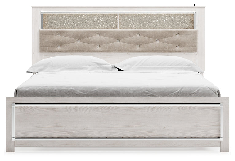 Altyra  Panel Bookcase Bed