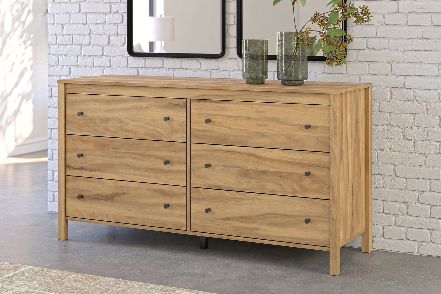 Bermacy Six Drawer Dresser