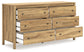 Bermacy Six Drawer Dresser