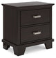 Twin Panel Bed with Mirrored Dresser and Nightstand