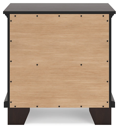 Twin Panel Bed with Mirrored Dresser and Nightstand