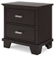 Twin Panel Bed with Mirrored Dresser and Nightstand