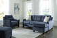 Amity Bay Sofa Chaise, Chair, and Ottoman