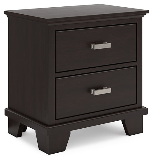 Covetown Twin Panel Bed with Dresser and Nightstand