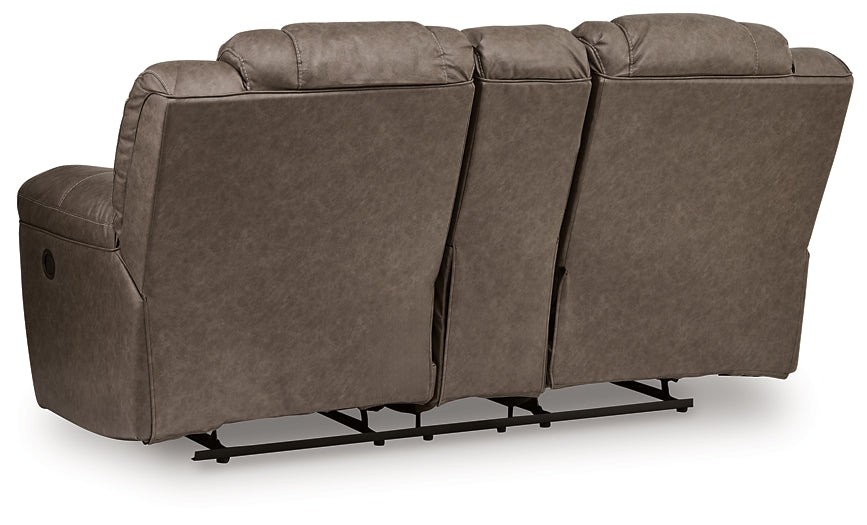 Lowilla DBL Rec Loveseat w/Console