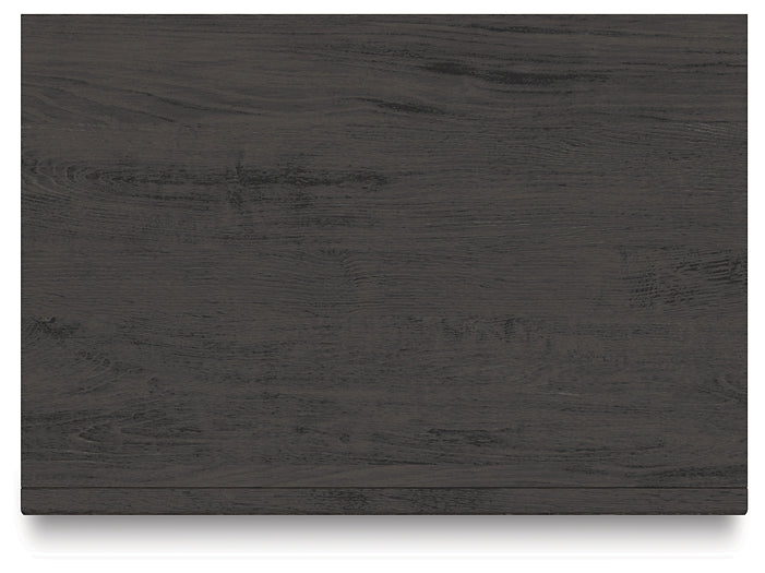 King Panel Storage Bed with Mirrored Dresser, Chest and Nightstand