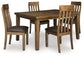 Urbinforte Dining Table and 4 Chairs