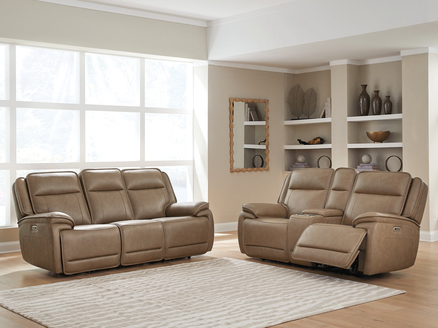 Glencroft Sofa and Loveseat
