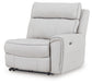 Social Pointe 7-Piece Reclining Sectional with Storage Consoles