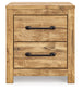 Maystonna Two Drawer Night Stand