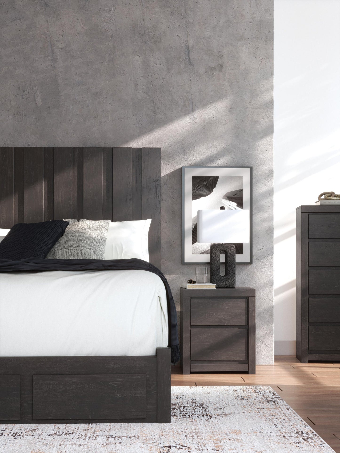 Fraluna Two Drawer Night Stand