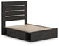 Hollivern Full Panel Storage Bed, Dresser, Mirror, Chest and Nightstand