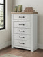 Savonport King Panel Storage Bed, Dresser, Mirror, Chest and Nightstand