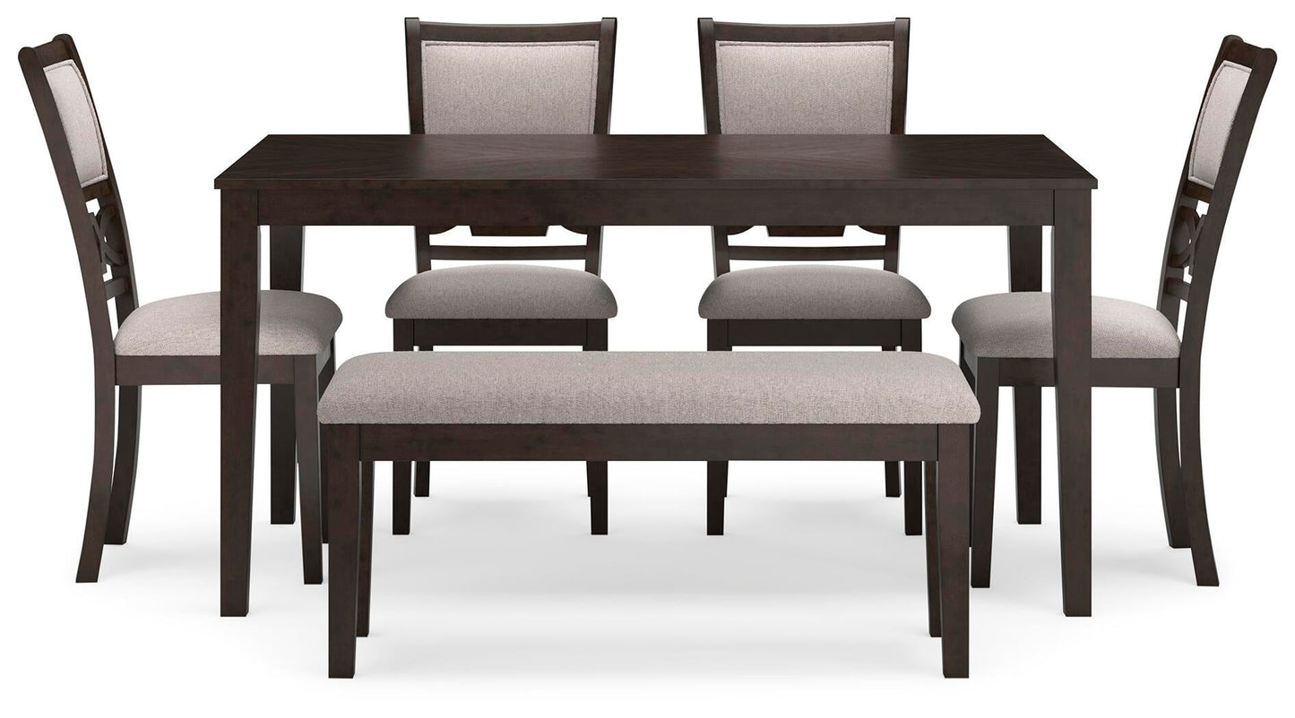 Langwest Dining Room Table Set (6/CN)