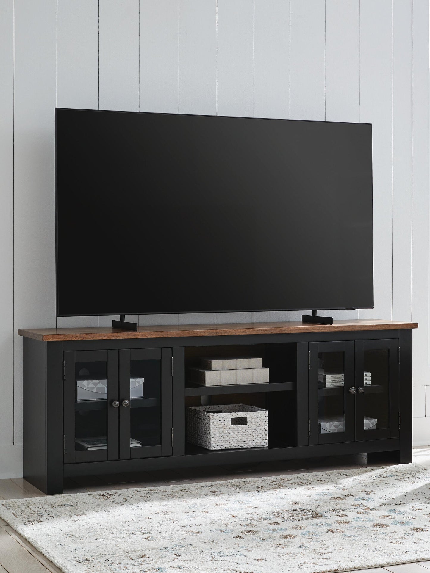 Wildenauer XL TV Stand w/Fireplace Option