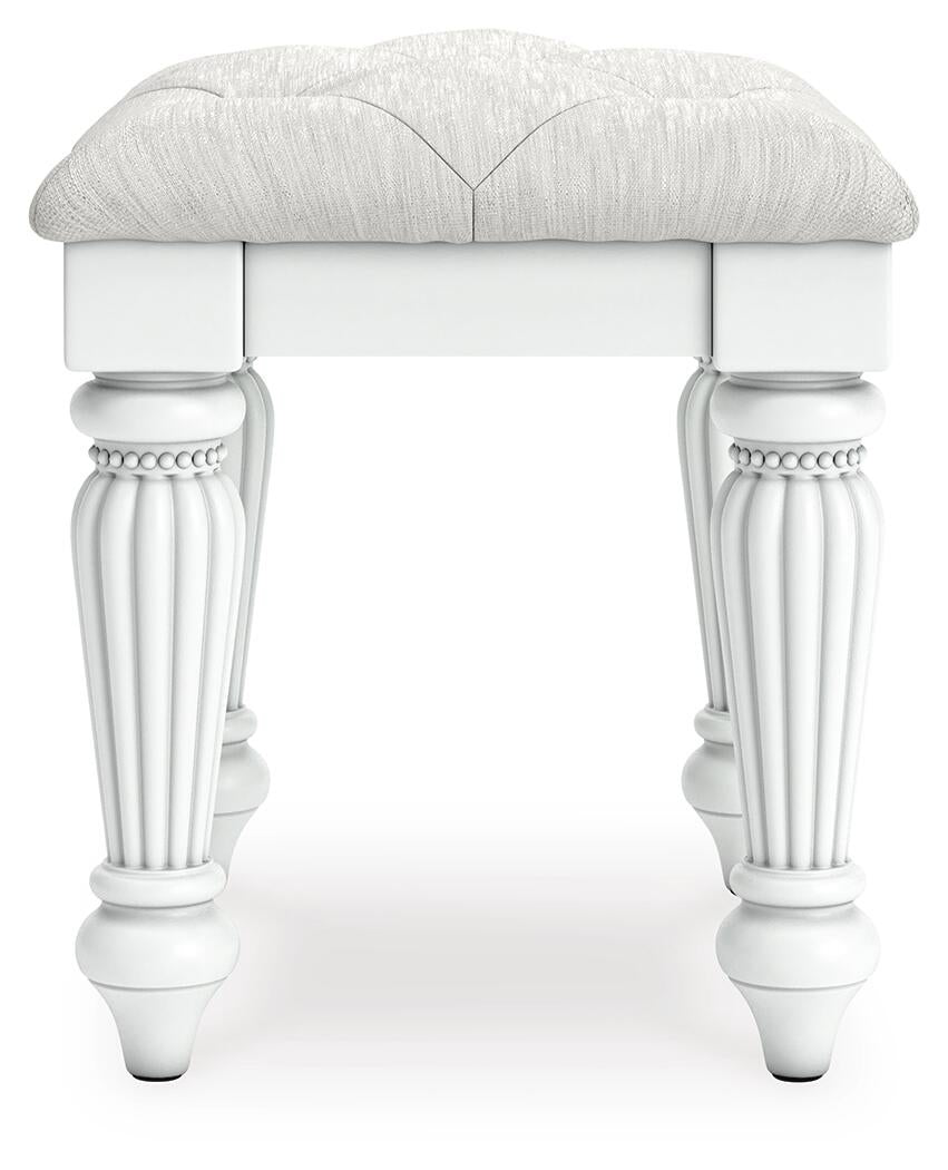Kozlani Vanity Upholstered Stool