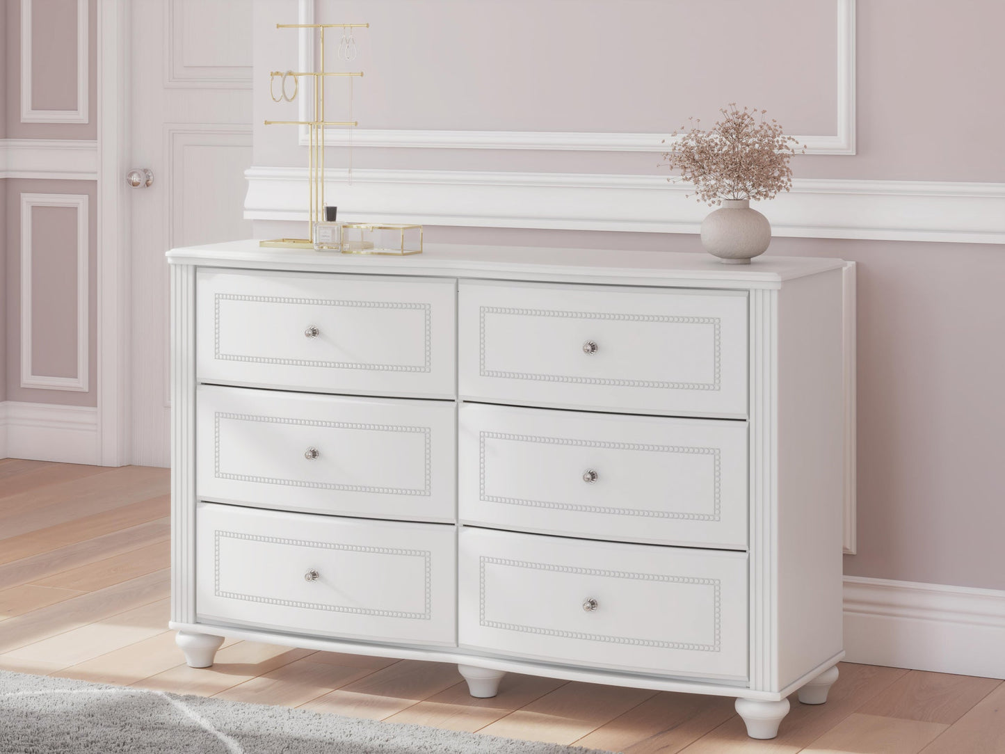 Kozlani Six Drawer Dresser