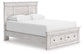 Makidern Queen Panel Storage Bed