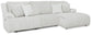 Top Tier 3-Piece Reclining Sectional Chofa