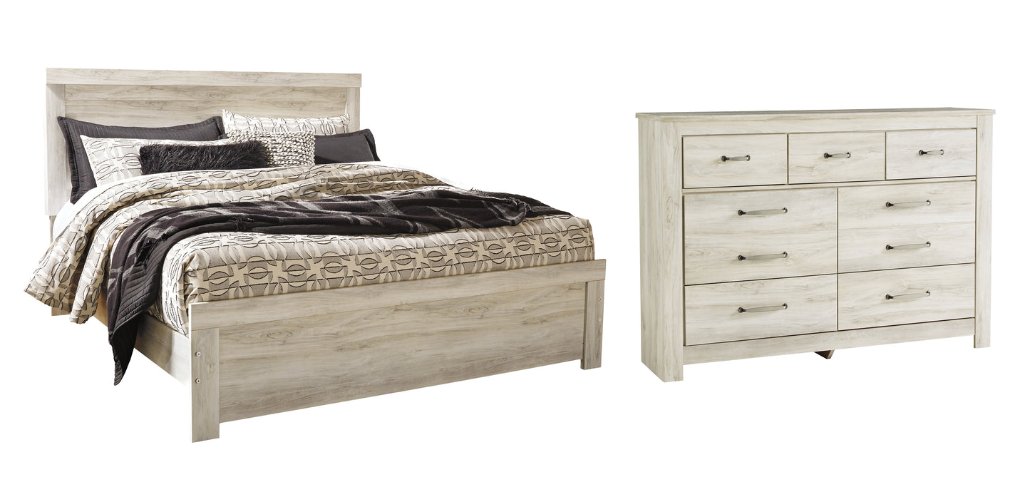 Bellaby  Panel Bed With Dresser